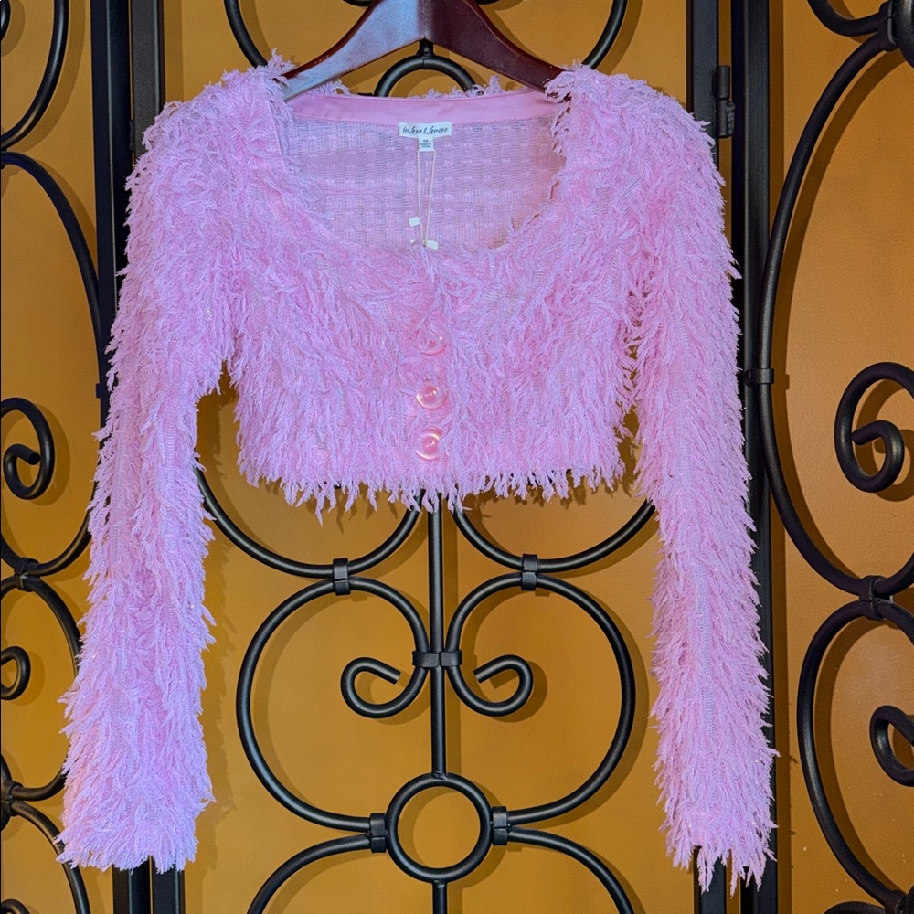 FOR LOVE AND LEMONS June Cropped Sweater